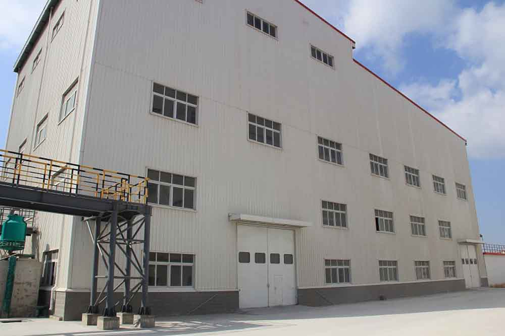 Prefabricated Galvanized Steel Framed Structure Building Workshop