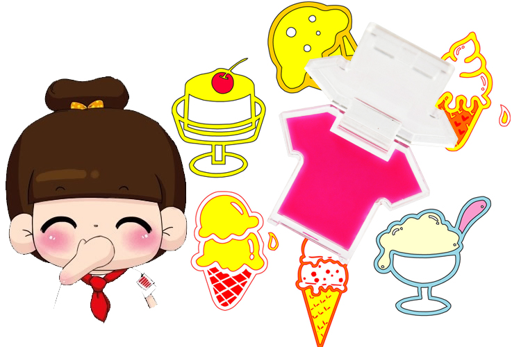 T-Shirt Shape Lip Gloss Lip Balm