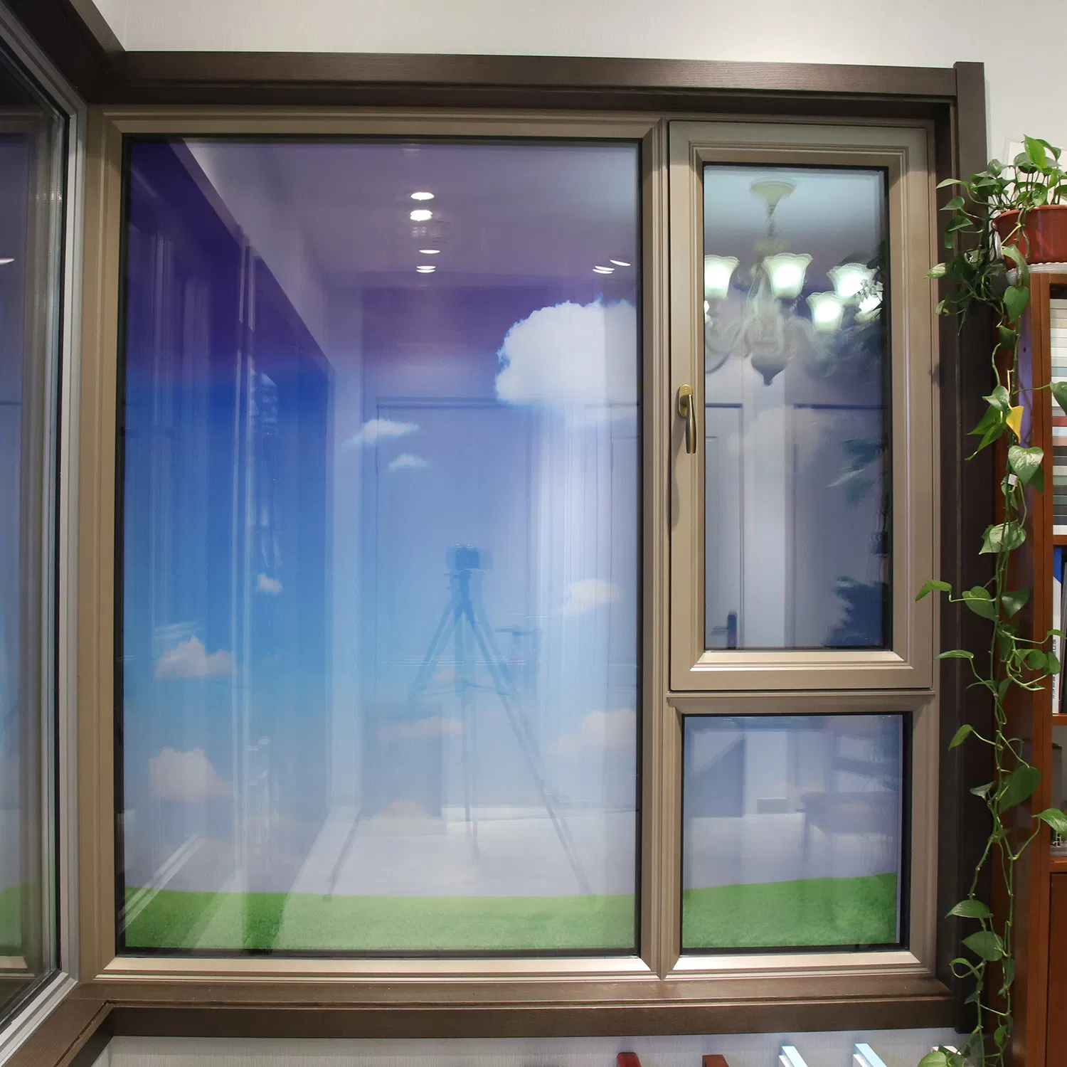 Design Color Window Wooden Sliding Windows