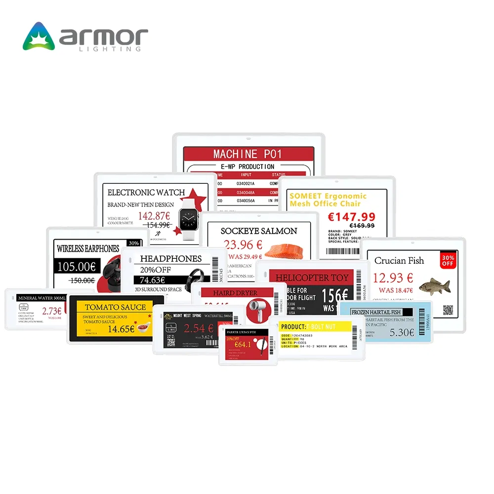 High Quality 2.13 Inch Ultra-Long Battery Life Electronic Shelf Label Price Tag