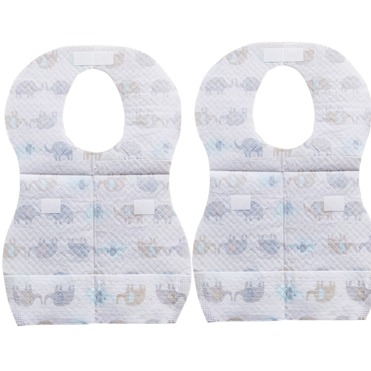 Waterproof Disposable Bibs for Kids with Pocket Design
