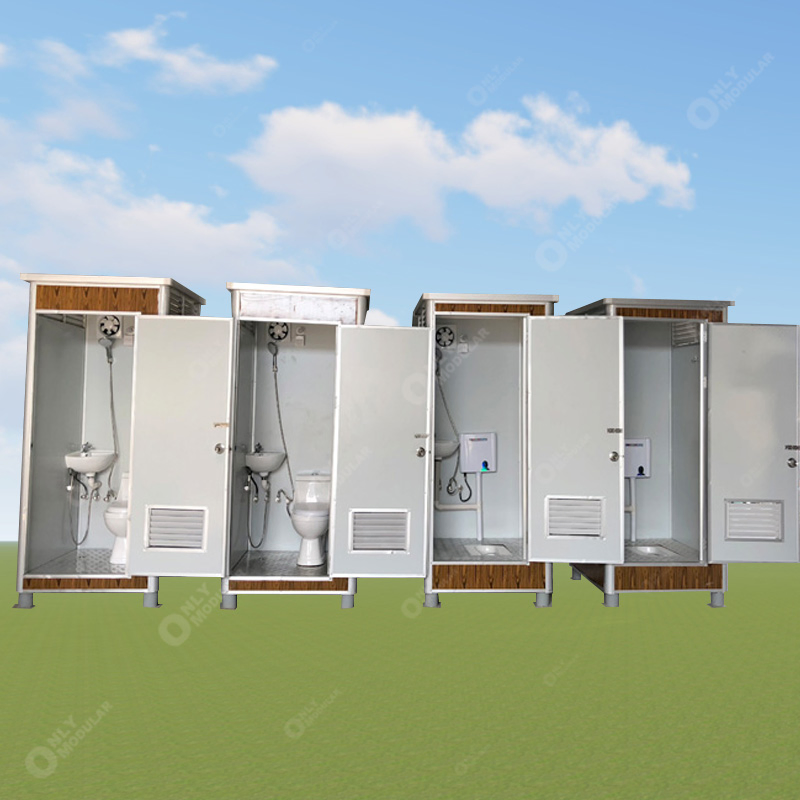 Outdoor Mobile Flush Moving Toilet Seat Portable Toilet for Camping