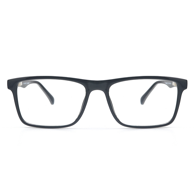 Classic Rectangle Narrow Frame Glasses Custom Stylish Protective Affordable Eyewear for Men