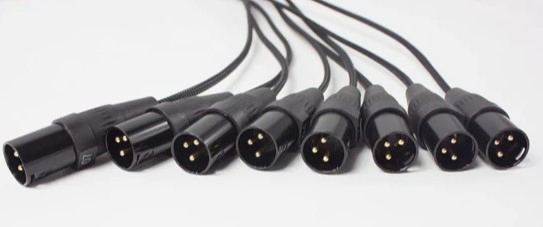 16 Channel 50ft PRO Audio Low Profile Snake Cable