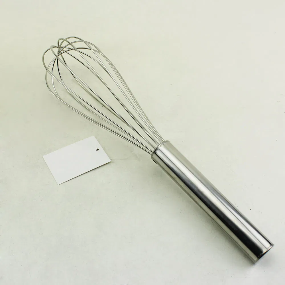 Wholesale Kitchen Supplies Egg Beater Stainless Steel Multi-Size Whisk