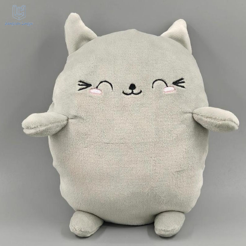 2026 Customizable Cute Animal Plush Pillow Soft Stuffed Animal Toy for Kids & Adults Huggable Cushion for Bedroom Sofa Gift