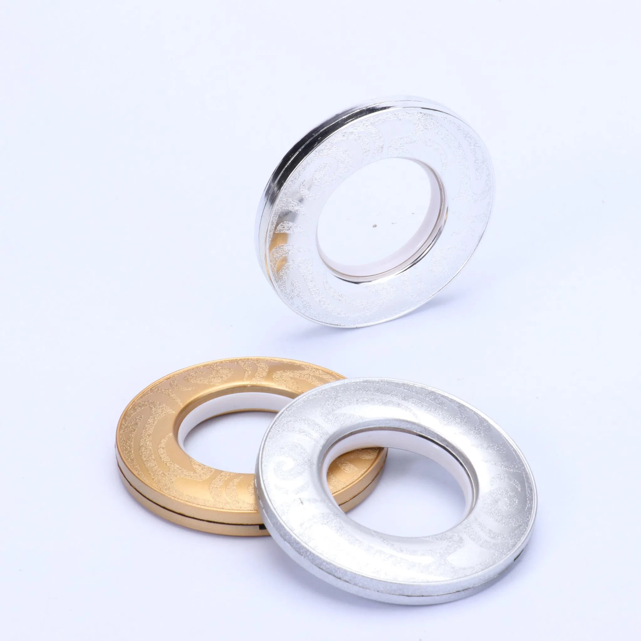 Production Wholesale Curtain Accessories Colorful Wear Durable Plastic Curtain Ring Eyelet