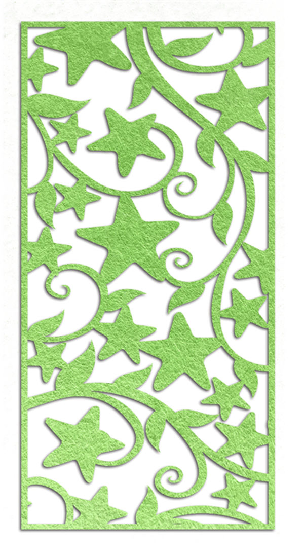 High Quality 9mm12mm 20mm Polyester Acoustic Carved Screen Panel for Office Space Barrier