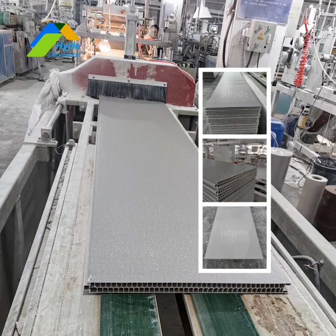 Modern Household Eco-Friendly Fireproof PVC Interior Partition Wall Panels 400X26X2900mm