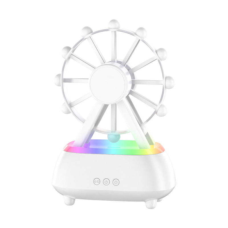 RGB Rotating Ferris Wheel USB Aromatherapy Humidifier Bluetooth Speaker Humidifier