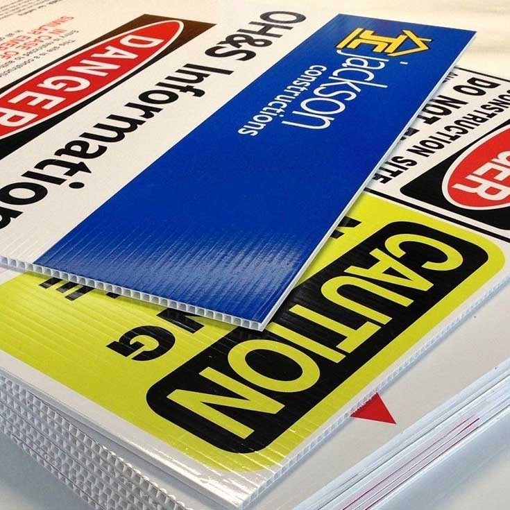 Resilient Correx Board Signs for Advertising (M-NF32P08001)