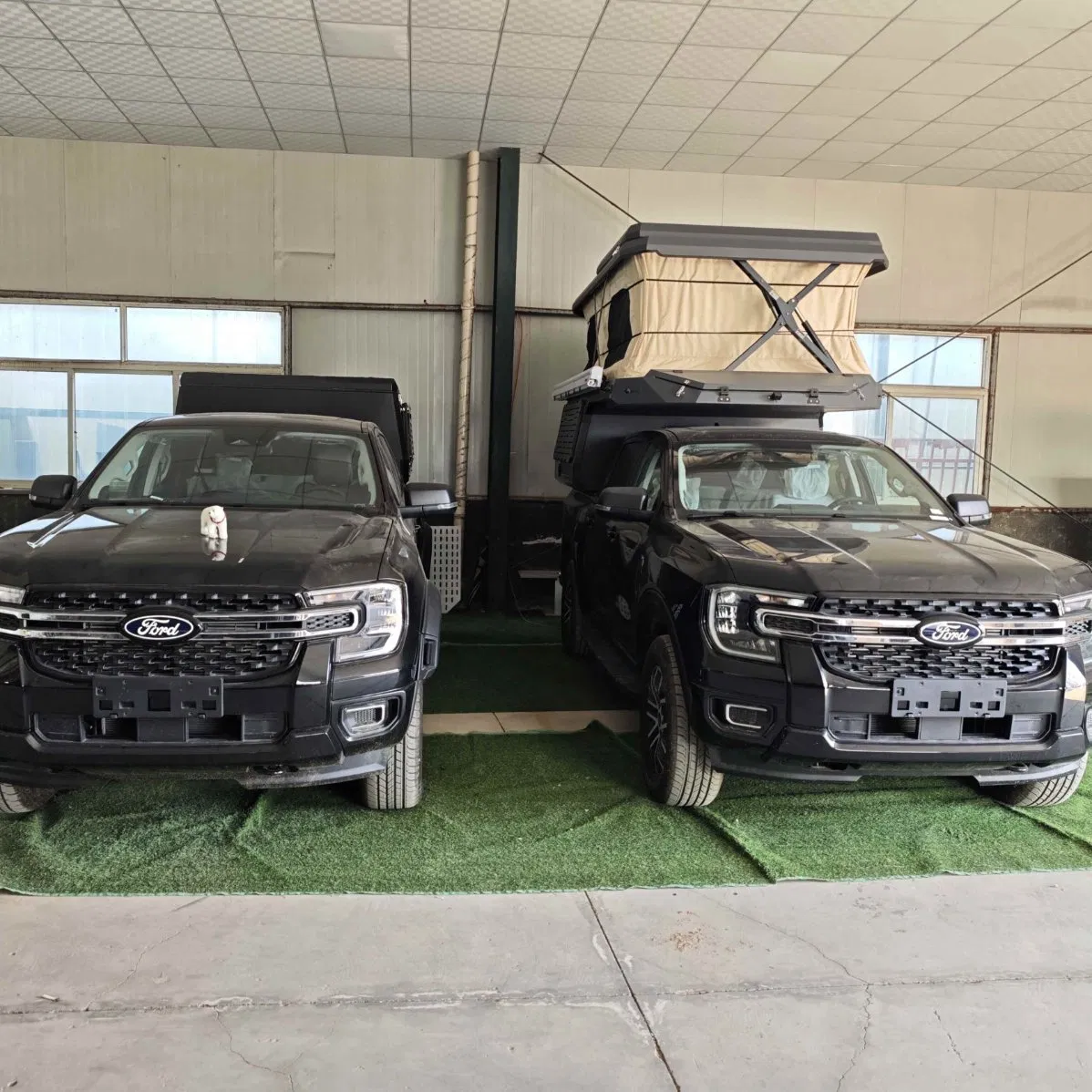 Accessible Design Pop up Truck Camper for Campers with Mobility Needs Featuring Ramp Entry