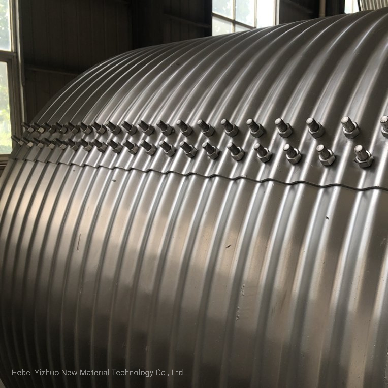 Nestable Semicircular Corrugated Metal Pipe/Corrugated Metal Culvert