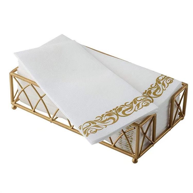 Soft Absorbent Paper Guest Towels Decorative Bathroom Napkins Disposable Hand Towels Dinner Napkins