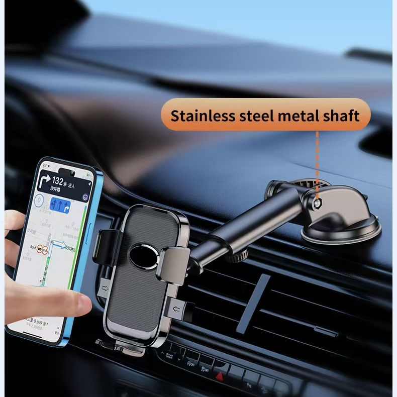 Универсальный держатель для телефона в авто с присоской