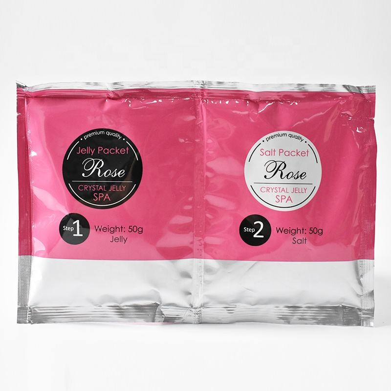 Aixin Cosmetics Foot Care Crystal Jelly Foot SPA Exfoliating Moisturizing Foot Bath Salt Rose Foot Mask