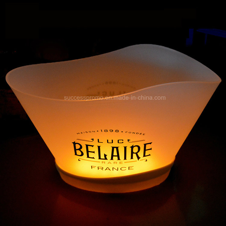 Wholesales Barware Rechargeable Wireless 12L LED Ice Bucket