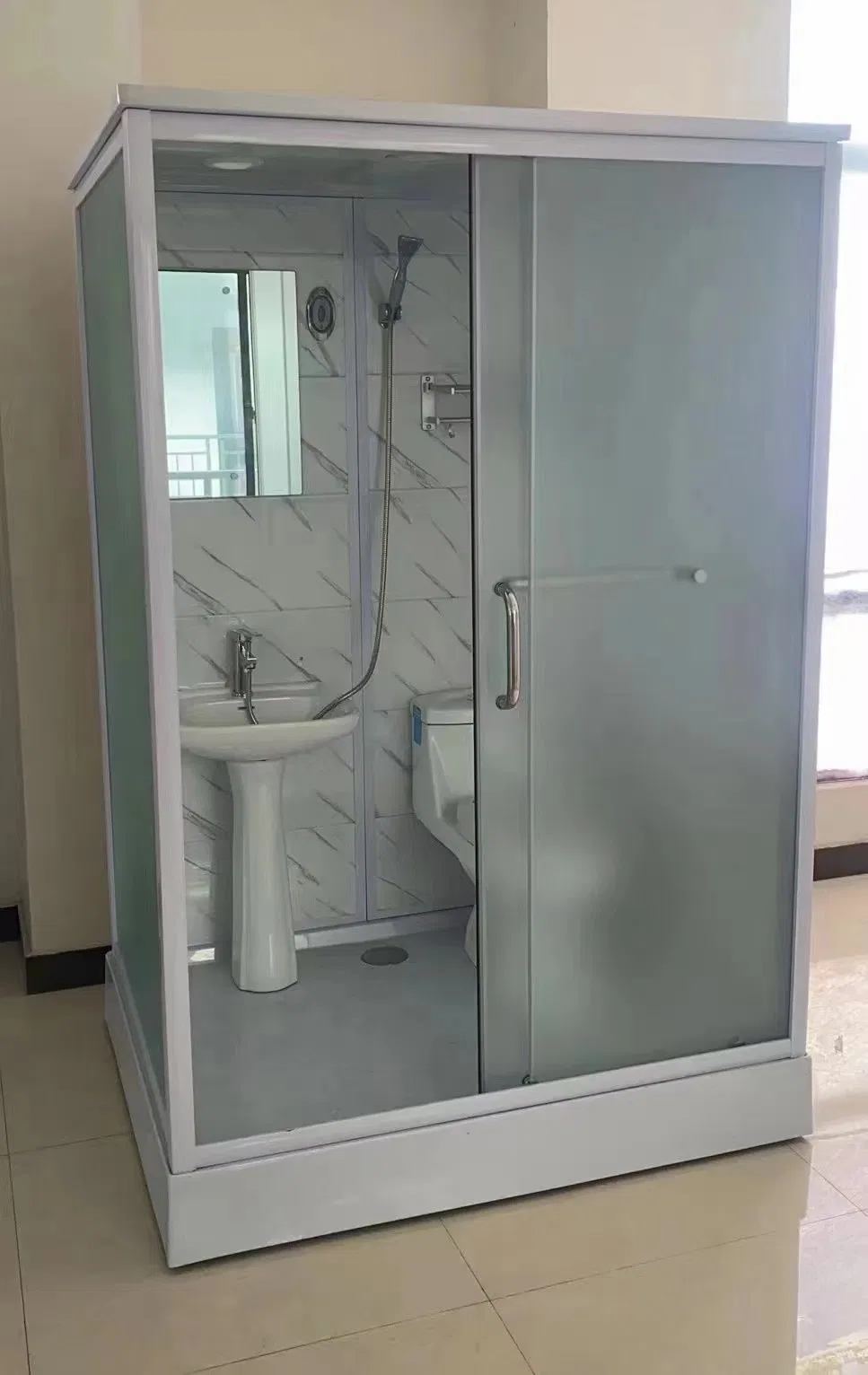 Flat Pack Portable Toilet for Camping