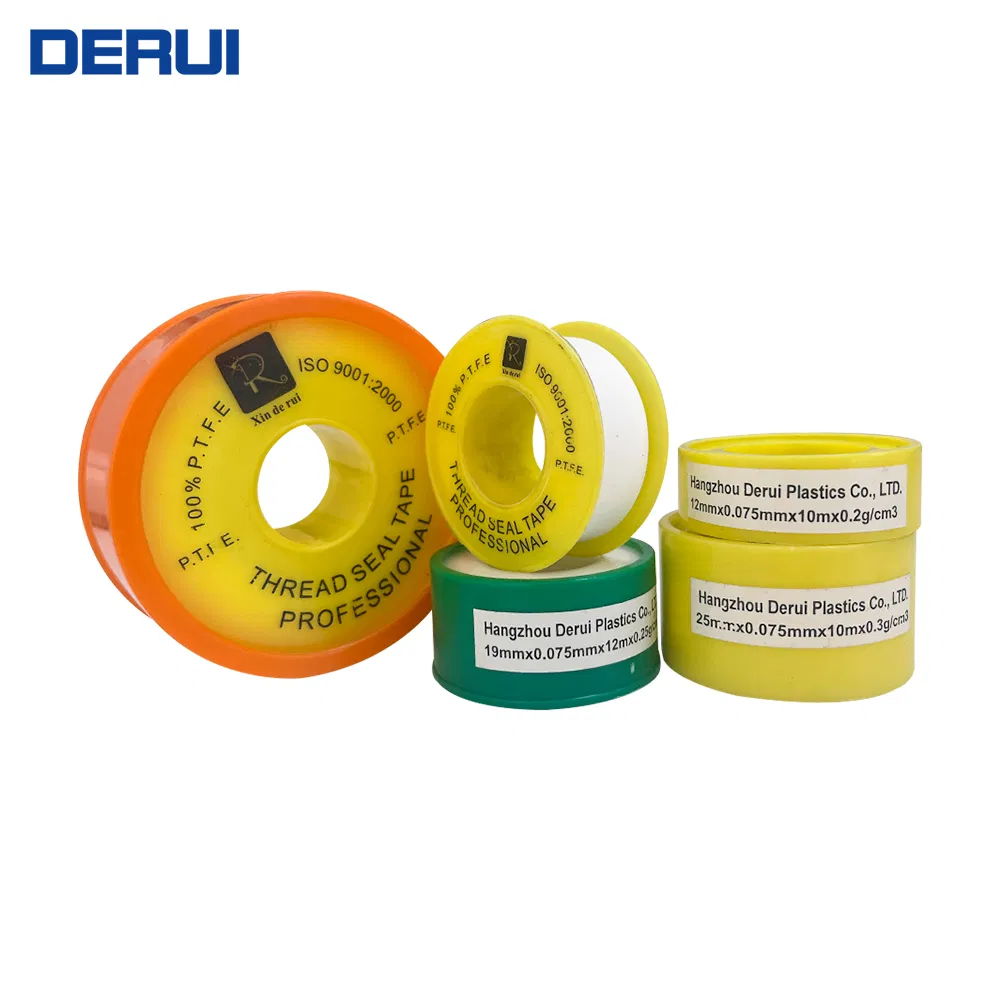 Chemical Resistance PTFE Water Pipe Plumbing Gas Line Thread Seal Tapes
