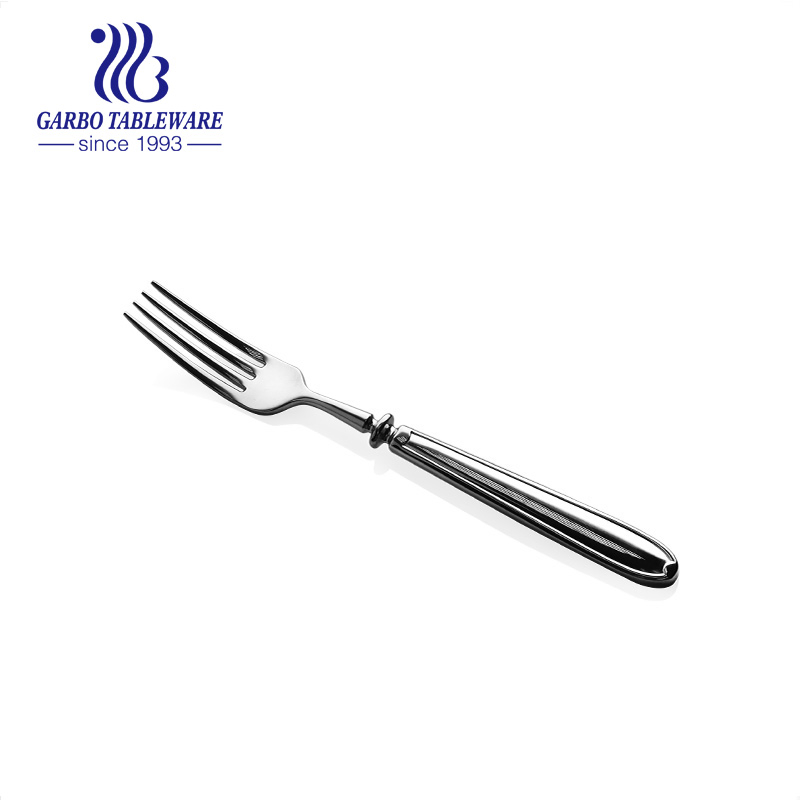High Quality Polishing Dishwasher Food Contact Safe 201 Stainless Steel Cutlery Dinner Fork