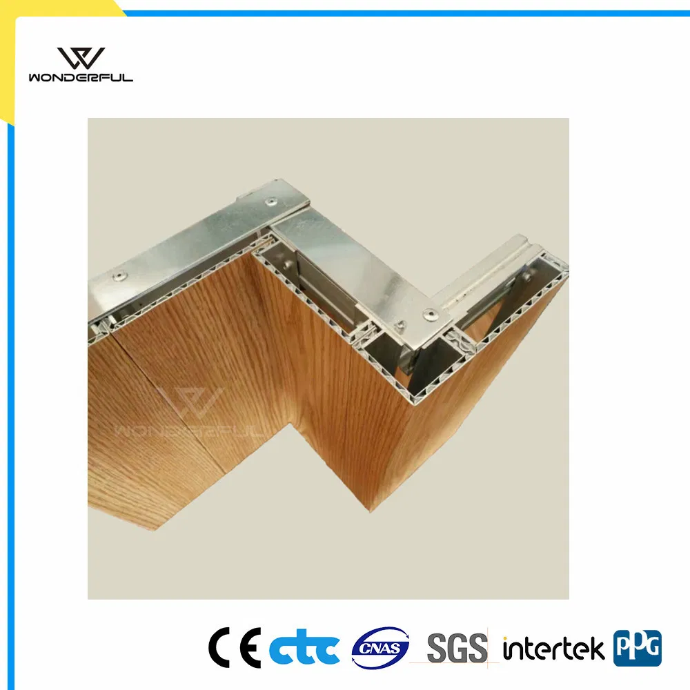 Brushed Fireproof Facade Aluminum Aluminium Core Panel 3D Building Materials
