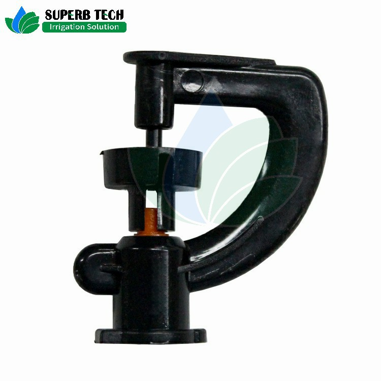 360 Degree Rotating Plastic Micro Sprinkler for Garden Irrigation