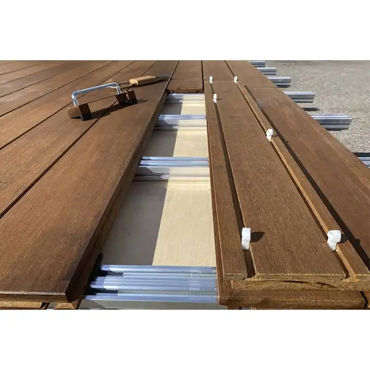 Outdoor Waterproof of Natural Carbonized Bamboo Strand Woven Plywood