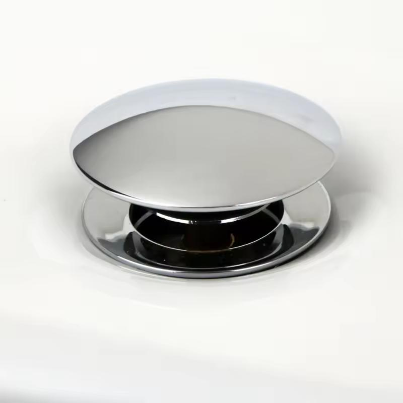 Поп-ап слив для раковины, латунь, золото