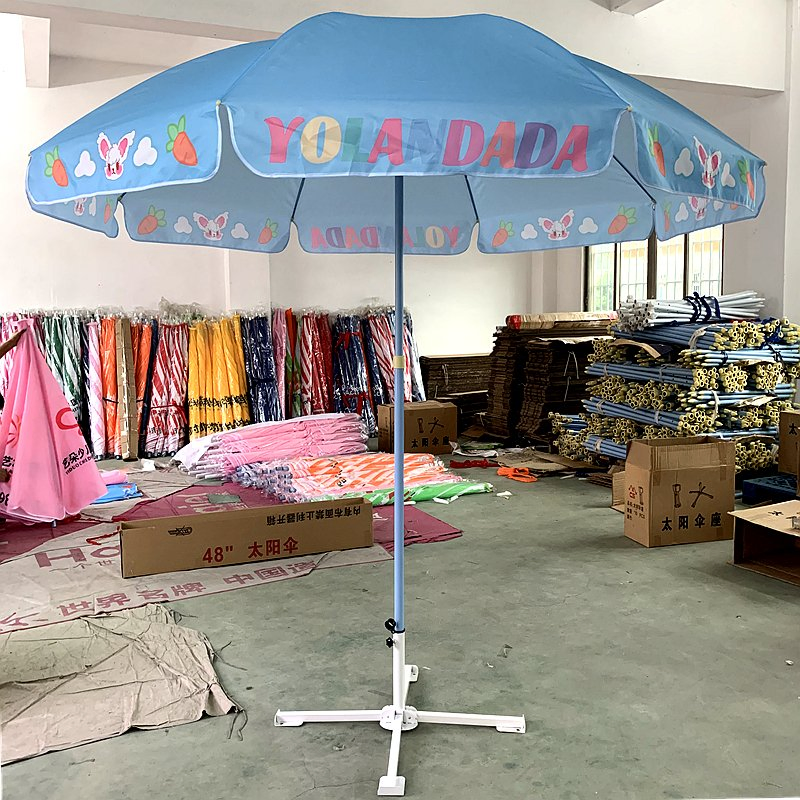 Пляжный зонт 4-панельный, 4 спицы