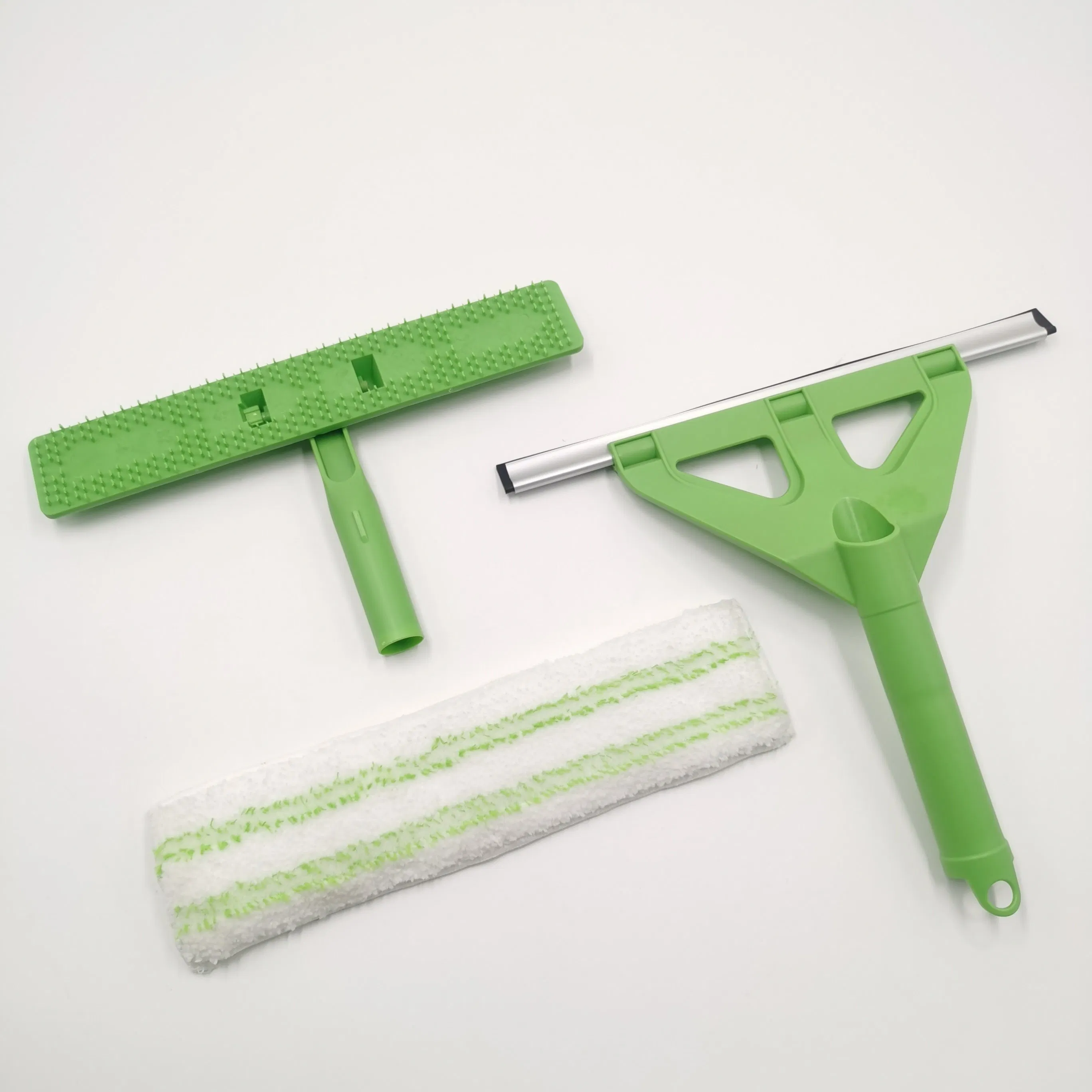 Wipers Floor Silicone Head Bathroom Glass Scraper Buckle Cleaner Adjustable Window Squeegee