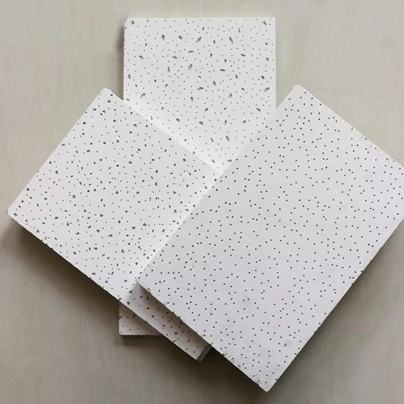 Modern Style Easy-to-Cut & Decorate Green & Environmentally-Friendly Mineral Fiber Ceiling