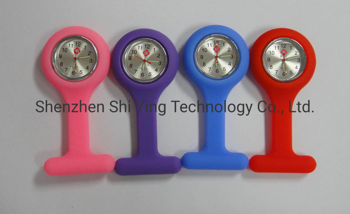 OEM Quality Japan Movt Waterproof Quartz Silicone Nurses Watch for Gift