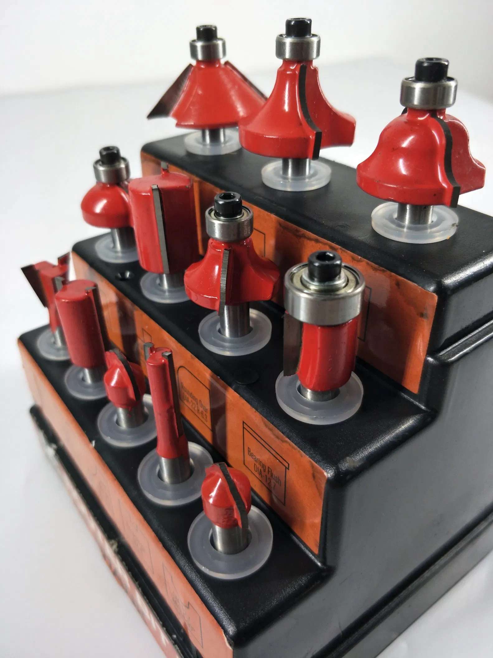 Woodworking Quatity Milling Cutter Set 12 PCS with High Standard