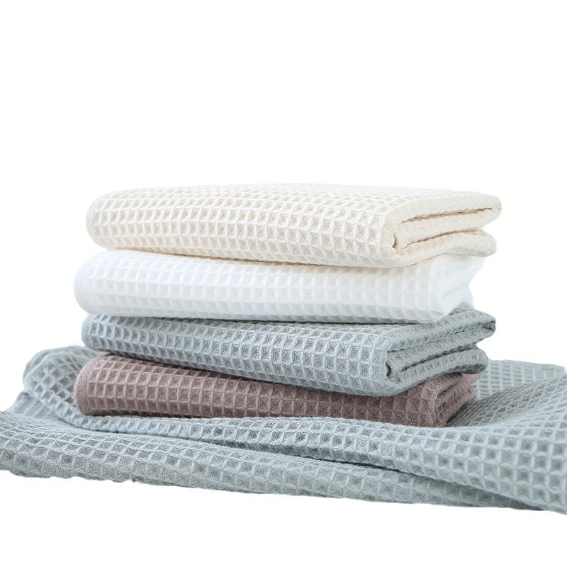 100%Cotton High Quality Microfiberwholesale Honeycomb Soft Face Towel 35*75