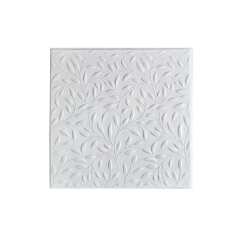 Durable and Lightweight Polystyrene Ceiling Tiles with Fireproof Features