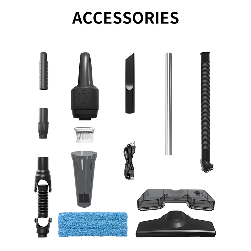 Household Appliances Bsj002 Cross-Border Multi-Functional Mopping Car Portable Wireless Handheld Vacuum Cleaner