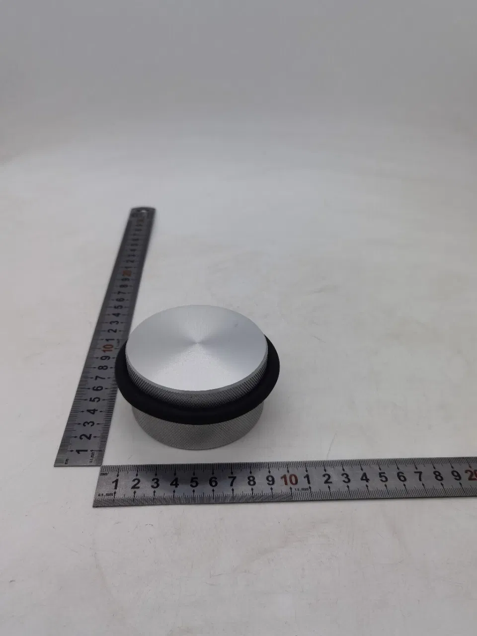 Durable Stainless Steel Door Stop with Sleek Modern Design