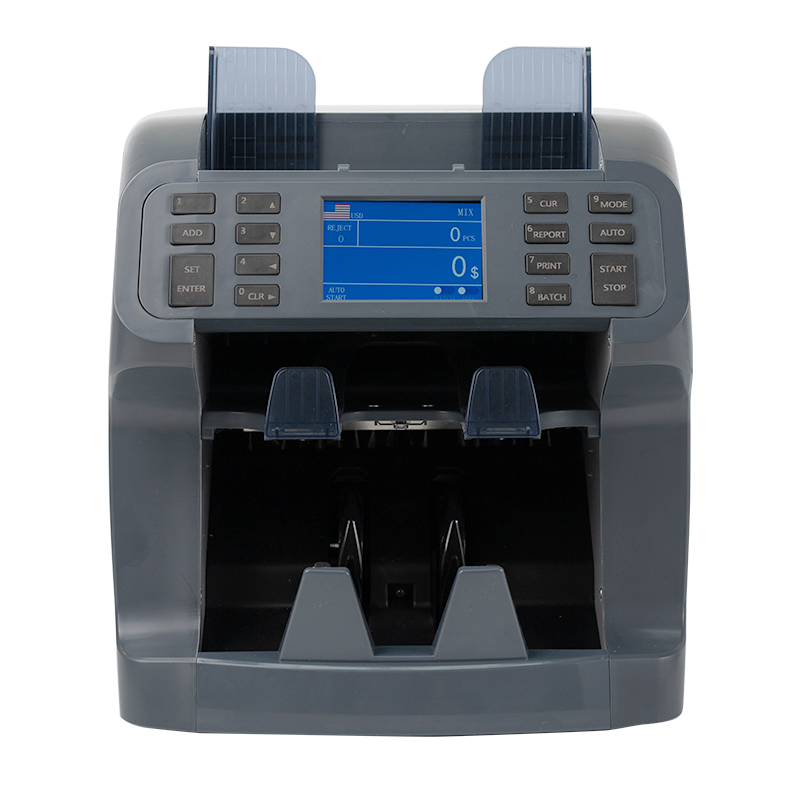BS-8900-4 Elegant Black Banknote Counting and Detecting Machine CAD Currency Sorter Counter Banknote Counter