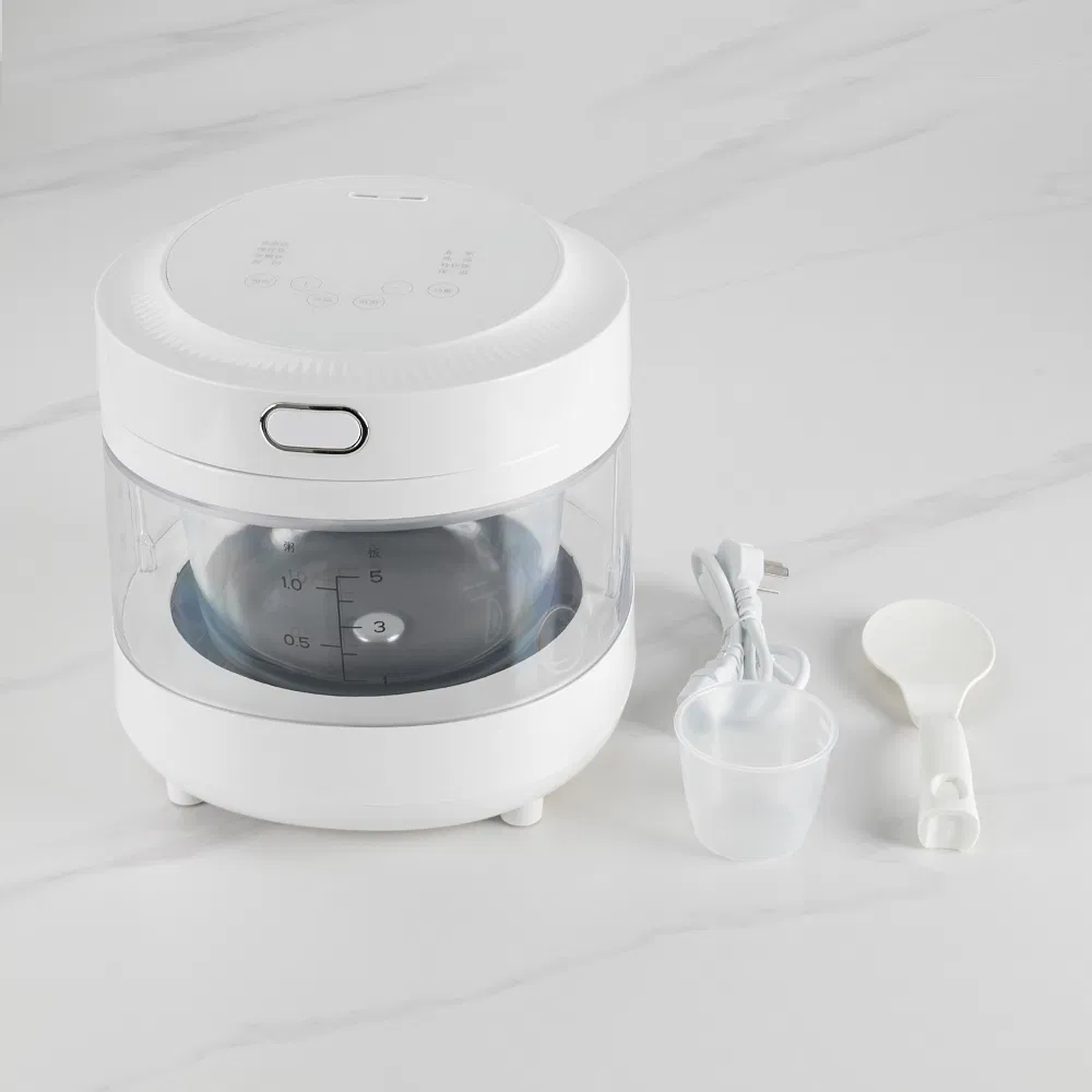 3L 600W Healthy Easy to Use Slow Cooker Steam Glass Rice Cooker