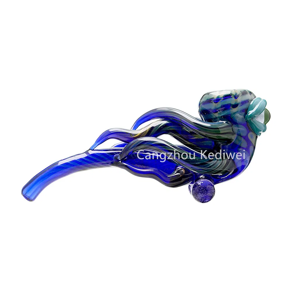 Us Glass Wigwag Hammer Pipe Hand Pipe Dry Smoking