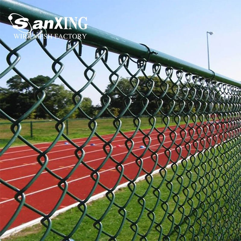 Premium Quality 70X70mm Galvanized Garden Chain Link Fence