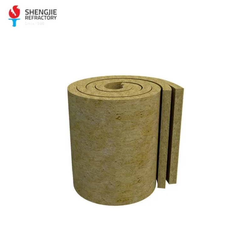 Fireproof Insulation Aluminum Foil Rock Mineral Wool Basalt Wool Insulation Blanket