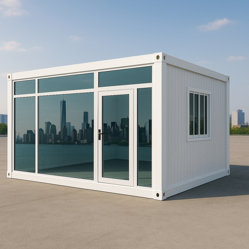 Prefabricated Portable Mobile Flat Pack Container Coffee Shop Bar