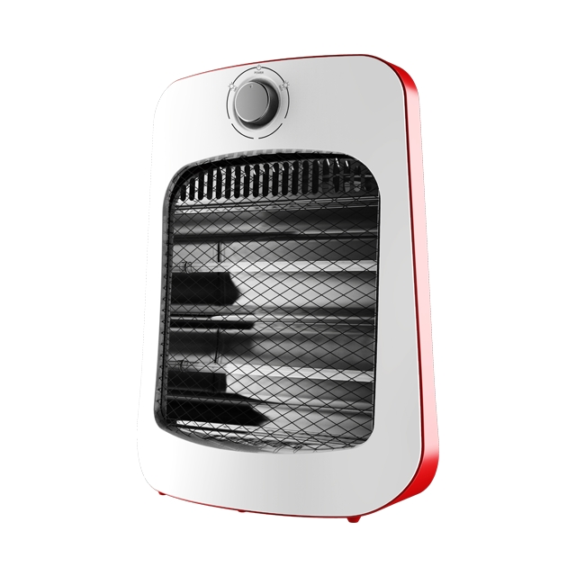 Free Standing White Electric 800W Household Hotel Portable Quartz Heater