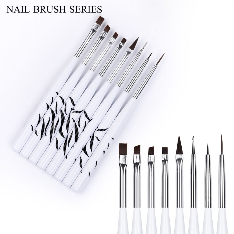 Art Acrylic Liquid Powder Nail Brush Nail