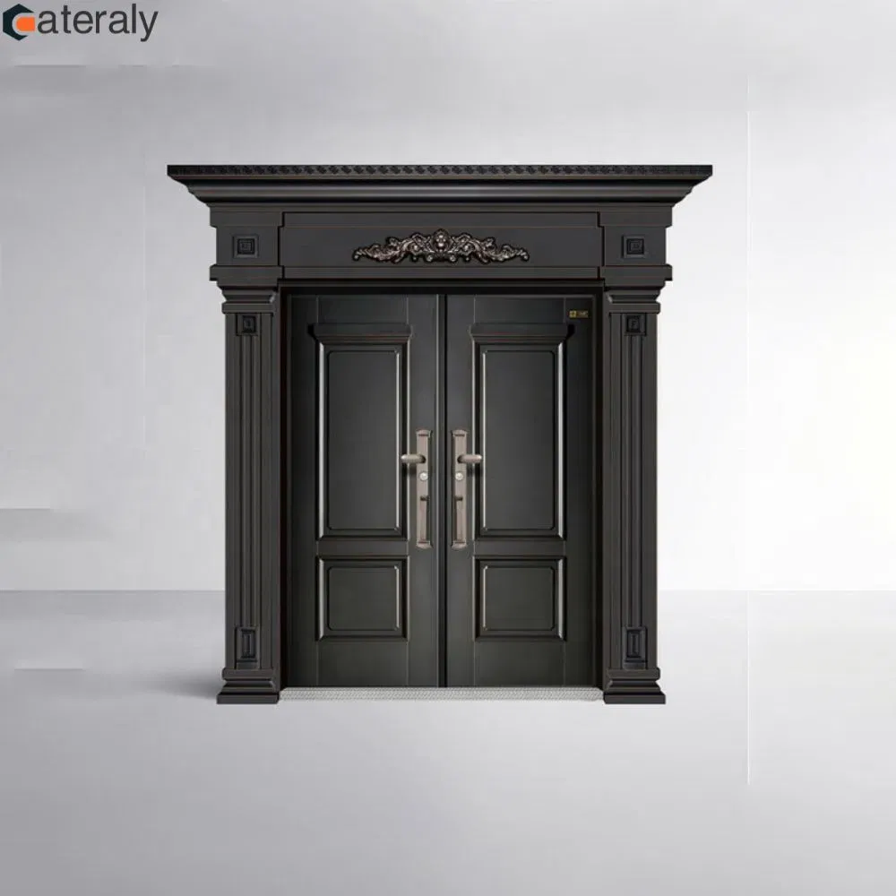 Cateraly Steel Security Main Entrance Door Apartment Exterior Door