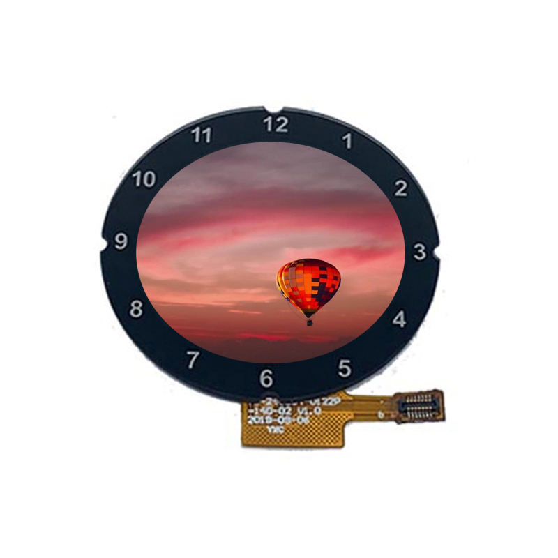1.22 Inch 240*204 IPS Interface TFT Active Matrix Round LCD Display for Smart Watch
