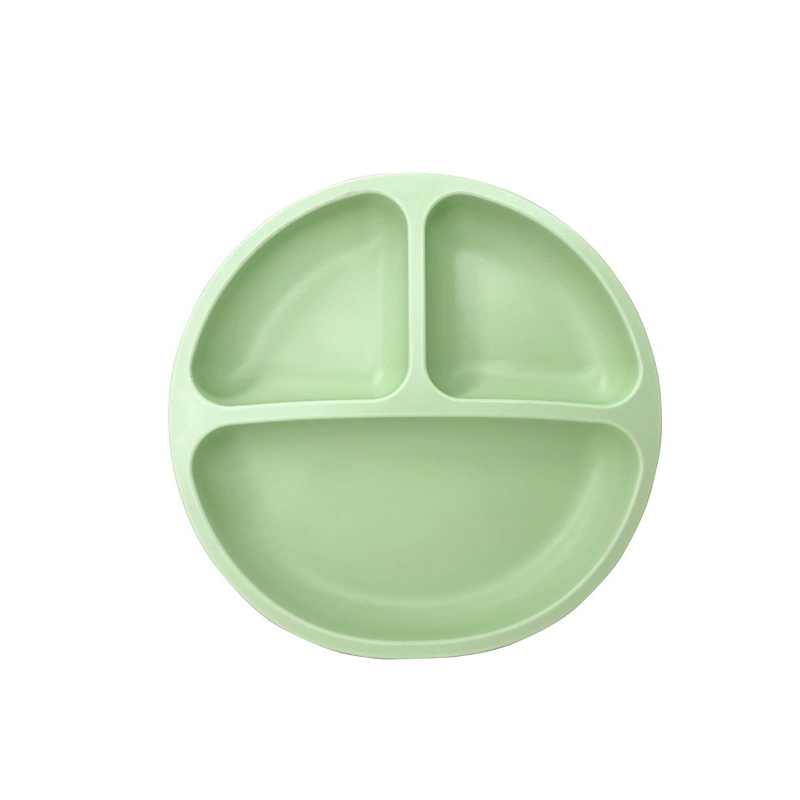 Dishwasher Safe Baby Plates Sets Silicone Feeding Plates for Sale