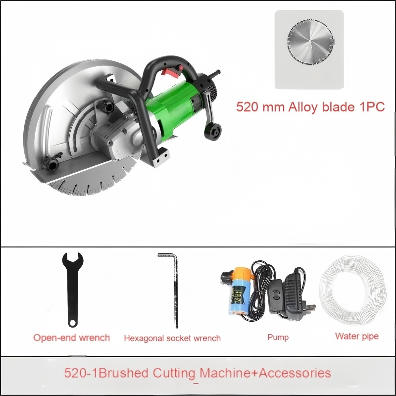 High Power Portable Concrete Cement Cutter Saw Wall Chaser