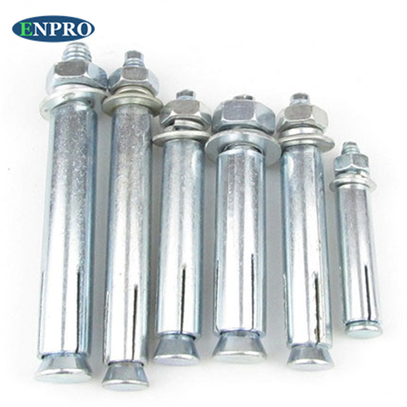 Galvanized Carbon Steel Chemical Anchor Bolt Expansion Mechanical Bolt Drywall Anchors Bolt